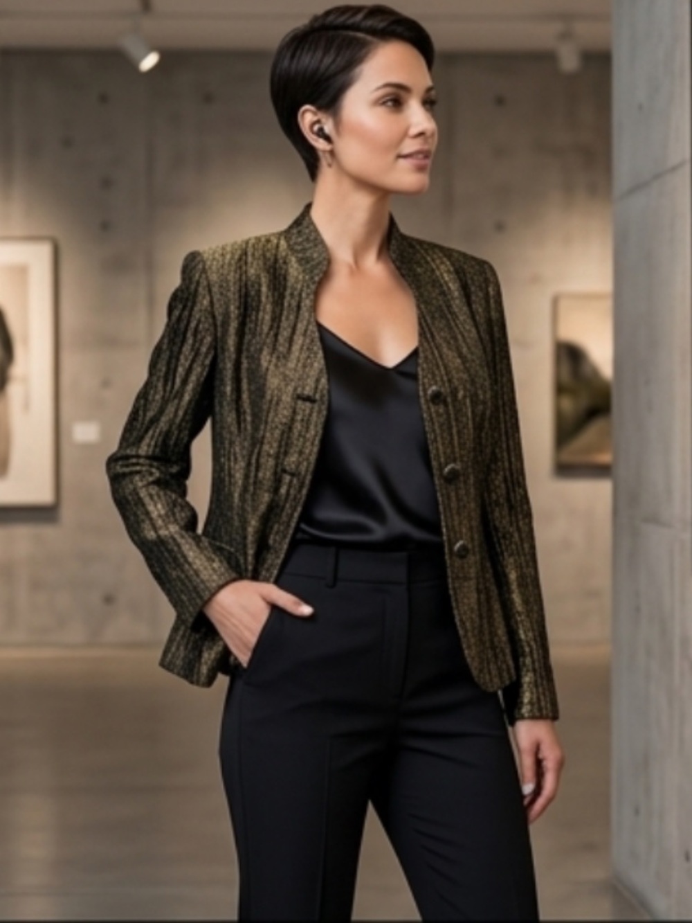 Vintage R & K Evening Party Women’s Lurex Jacket